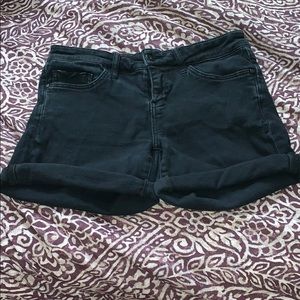 Pilcro black Jean shorts Anthropologie